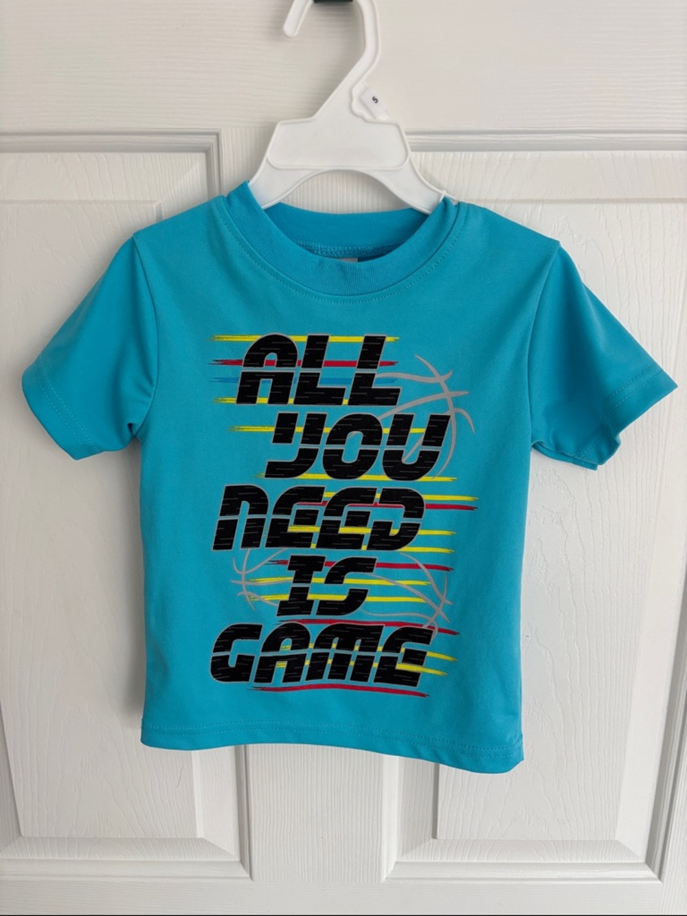 Swiggles Bright Teal Kids Tee